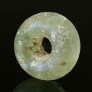 Ancient iridescent monochrome glass bead 321MA